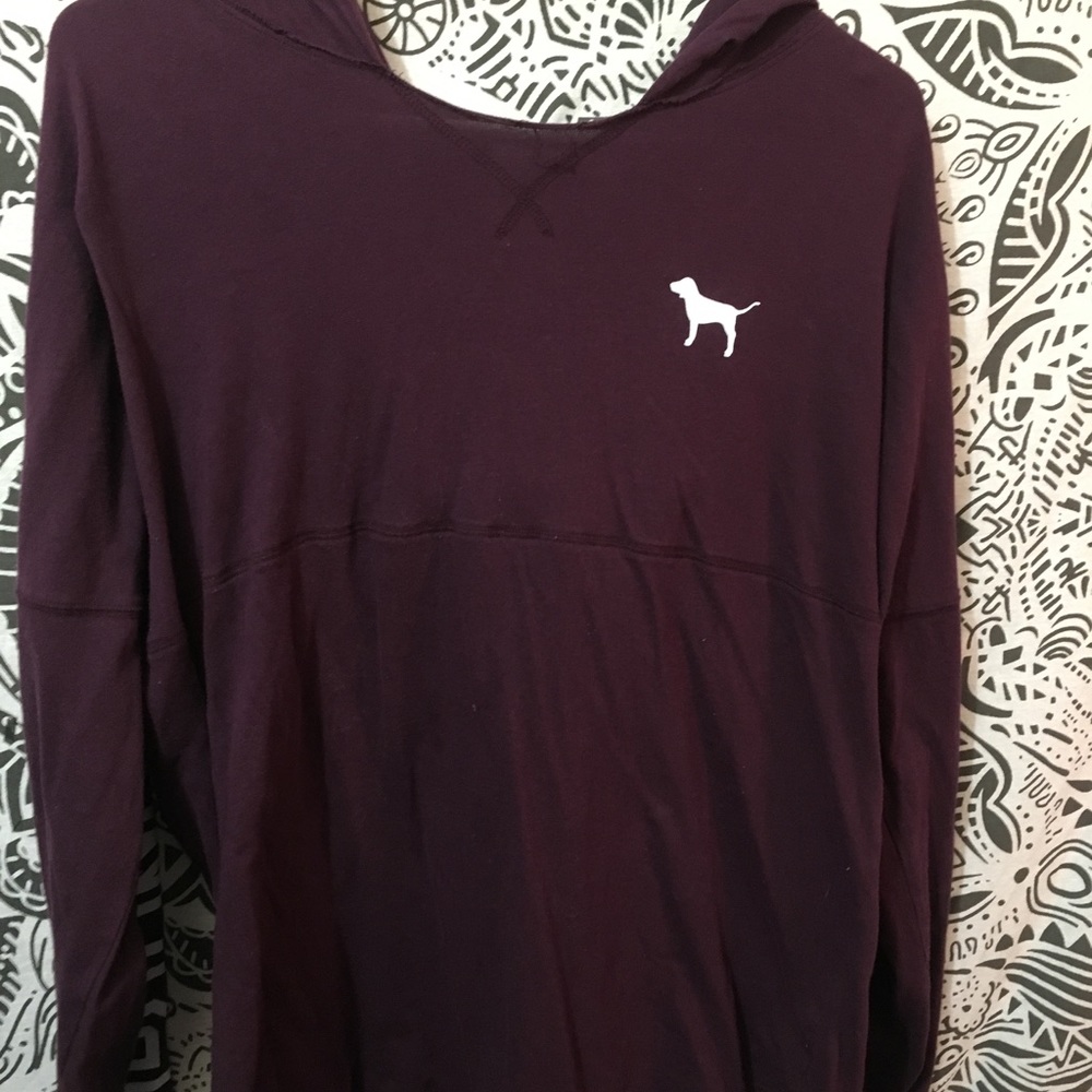 Victoria's Secret Pink shirt with hood